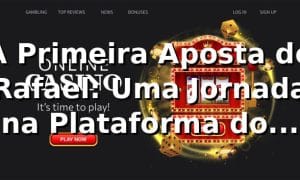 A Primeira Aposta de Rafael: Uma Jornada na Plataforma do ZBzb 🎲